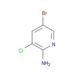 Aobchem&nbsp;2-Amino-5-bromo-3-chloropyridine |  ≥97% |  CAS 38185-55-6 |  C5H4BrClN2 |  100g