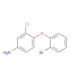 Aobchem&nbsp;4-(2-Bromophenoxy)-3-chloroaniline |  ≥97% |  CAS 945006-23-5 |  C12H9BrClNO |  1g