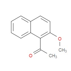 Aobchem&nbsp;1-(2-Methoxy-1-naphthalenyl)ethanone |  ≥97% |  CAS 5672-94-6 |  C13H12O2 |  1g