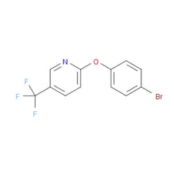 Aobchem&nbsp;2-(4-Bromophenoxy)-5-(trifluoromethyl)pyridine |  ≥97% |  CAS 137736-63-1 |  C12H7BrF3NO |  5g