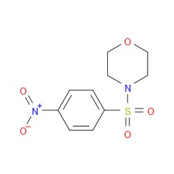 Aobchem&nbsp;4-((4-Nitrophenyl)sulfonyl)morpholine |  ≥95% |  CAS 1024-30-2 |  C10H12N2O5S |  1g