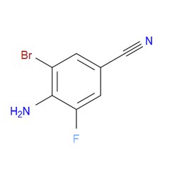 Aobchem&nbsp;4-Amino-3-bromo-5-fluorobenzonitrile |  ≥97% |  CAS 874880-58-7 |  C7H4BrFN2 |  5g