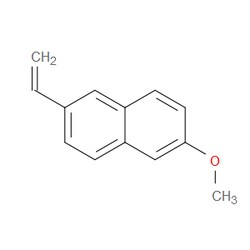 Aobchem&nbsp;2-Methoxy-6-vinylnaphthalene |  ≥95% |  CAS 63444-51-9 |  C13H12O |  25g