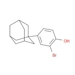 Aobchem&nbsp;4-((1S 3s)-adamantan-1-yl)-2-bromophenol |  ≥97% |  CAS 63013-55-8 |  C16H19BrO |  5g