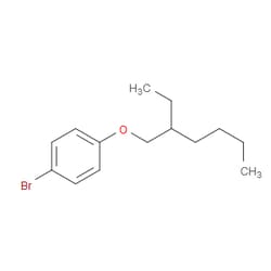 Aobchem&nbsp;1-Bromo-4-((2-ethylhexyl)oxy)benzene |  ≥97% |  CAS 164352-24-3 |  C14H21BrO |  5g