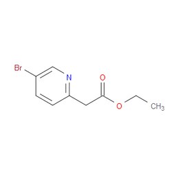 Aobchem&nbsp;Ethyl 2-(5-bromopyridin-2-yl)acetate |  ≥95% |  CAS 1060814-88-1 |  C9H10BrNO2 |  10g