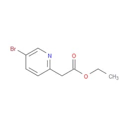 Aobchem&nbsp;Ethyl 2-(5-bromopyridin-2-yl)acetate |  ≥95% |  CAS 1060814-88-1 |  C9H10BrNO2 |  5g