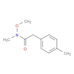 Aobchem&nbsp;N-methoxy-N-methyl-2-(p-tolyl)acetamide |  ≥95% |  CAS 130236-78-1 |  C11H15NO2 |  25g