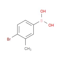 Aobchem&nbsp;4-Bromo-3-methylphenylboronic acid |  ≥97% |  CAS 221006-67-3 |  C7H8BBrO2 |  5g