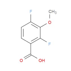 Aobchem&nbsp;2 4-Difluoro-3-methoxybenzoic acid |  ≥95% |  CAS 178974-97-5 |  C8H6F2O3 |  25g