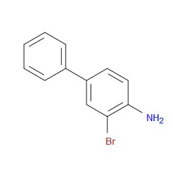 Aobchem&nbsp;3-Bromo[1 1 -biphenyl]-4-amine |  ≥95% |  CAS 41738-70-9 |  C12H10BrN |  250mg