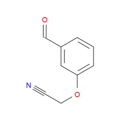 Aobchem&nbsp;2-(3-Formylphenoxy)acetonitrile |  ≥95% |  CAS 125418-90-8 |  C9H7NO2 |  500mg