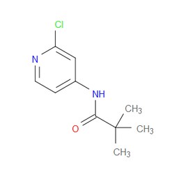 Aobchem&nbsp;N-(2-chloropyridin-4-yl)pivalamide |  ≥97% |  CAS 338452-90-7 |  C10H13ClN2O |  25g