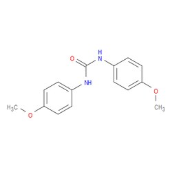 Aobchem&nbsp;1 3-Bis(4-methoxyphenyl)urea |  ≥95% |  CAS 1227-44-7 |  C15H16N2O3 |  1g
