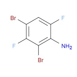 Aobchem&nbsp;2 4-Dibromo-3 6-difluoroaniline |  ≥97% |  CAS 1000577-86-5 |  C6H3Br2F2N |  25g