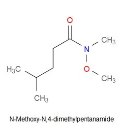 Aobchem&nbsp;N-Methoxy-N 4-dimethylpentanamide |  ≥97% |  CAS 625852-40-6 |  C8H17NO2 |  500mg