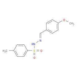 Aobchem&nbsp;N -(4-methoxybenzylidene)-4-methylbenzenesulfonohydrazide |  ≥97% |  CAS 19350-72-2 |  C15H16N2O3S |  5g