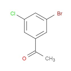 Aobchem&nbsp;3 -Bromo-5 -chloroacetophenone |  ≥95% |  CAS 154257-85-9 |  C8H6BrClO |  1g