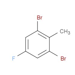 Aobchem&nbsp;2 6-Dibromo-4-fluorotoluene |  ≥95% |  CAS 906649-94-3 |  C7H5Br2F |  25g