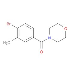 Aobchem&nbsp;((4-Bromo-3-methylphenyl)carbonyl)morpholine |  ≥97% |  CAS 149105-06-6 |  C12H14BrNO2 |  5g