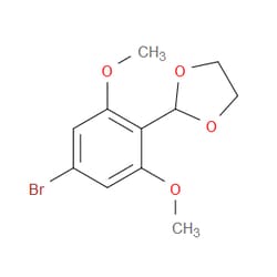 Aobchem&nbsp;2-(4-Bromo-2 6-dimethoxyphenyl)-1 3-dioxolane |  ≥95% |  CAS 2624416-97-1 |  C11H13BrO4 |  250mg