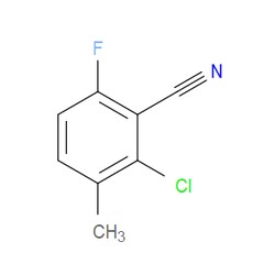 Aobchem&nbsp;2-Chloro-6-fluoro-3-methylbenzonitrile |  ≥95% |  CAS 886500-98-7 |  C8H5ClFN |  1g