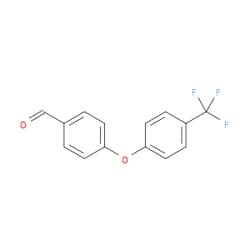 Aobchem&nbsp;4-(4-(Trifluoromethyl)phenoxy)benzaldehyde |  ≥97% |  CAS 90035-20-4 |  C14H9F3O2 |  5g