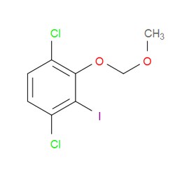 Aobchem&nbsp;1 4-Dichloro-2-iodo-3-(methoxymethoxy)benzene |  ≥95% |  CAS 2586127-47-9 |  C8H7Cl2IO2 |  1g
