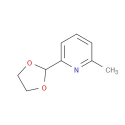 Aobchem&nbsp;2-(1 3-Dioxolan-2-yl)-6-methylpyridine |  ≥95% |  CAS 92765-75-8 |  C9H11NO2 |  5g