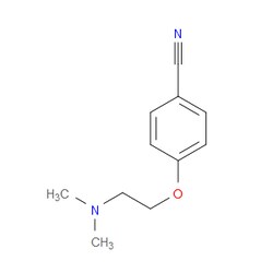 Aobchem&nbsp;4-[2-(Dimethylamino)ethoxy]benzonitrile |  ≥97% |  CAS 24197-95-3 |  C11H14N2O |  500mg