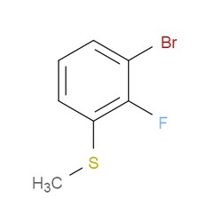 Aobchem&nbsp;3-Bromo-2-fluorothioanisole |  ≥97% |  CAS 871353-01-4 |  C7H6BrFS |  250mg