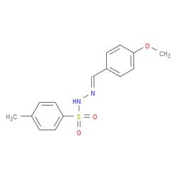 Aobchem&nbsp;N -(4-methoxybenzylidene)-4-methylbenzenesulfonohydrazide |  ≥97% |  CAS 19350-72-2 |  C15H16N2O3S |  1g