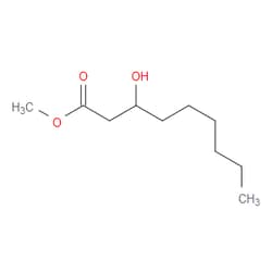 Aobchem&nbsp;Methyl 3-hydroxynonanoate |  ≥95% |  CAS 83968-06-3 |  C10H20O3 |  10g