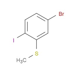 Aobchem (5-Bromo-2-iodophenyl)(methyl)sulfane | ≥95% | CAS 1824602-11-0