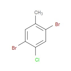 Aobchem&nbsp;1 4-Dibromo-2-chloro-5-methylbenzene |  ≥95% |  CAS 28667-41-6 |  C7H5Br2Cl |  25g