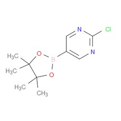 Aobchem&nbsp;2-Chloropyrimidine-5-boronic acid pinacol ester |  ≥97% |  CAS 1003845-08-6 |  C10H14BClN2O2 |  10g