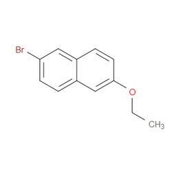 Aobchem&nbsp;2-Bromo-6-ethoxynaphthalene |  ≥97% |  CAS 66217-19-4 |  C12H11BrO |  5g