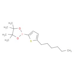 Aobchem&nbsp;5-Hexylthiopheneboronic acid pinacol ester |  ≥97% |  CAS 917985-54-7 |  C16H27BO2S |  25g