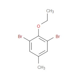 Aobchem&nbsp;1 3-Dibromo-2-ethoxy-5-methylbenzene |  ≥97% |  CAS 1266253-70-6 |  C9H10Br2O |  25g