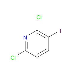 Aobchem&nbsp;2 6-Dichloro-3-iodopyridine |  ≥97% |  CAS 148493-37-2 |  C5H2Cl2IN |  25g