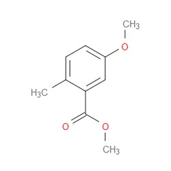 Aobchem&nbsp;Methyl 5-Methoxy-2-methylbenzoate |  ≥97% |  CAS 73502-03-1 |  C10H12O3 |  10g
