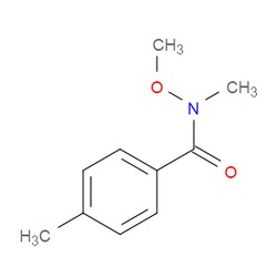 Aobchem&nbsp;N-methoxy-N 4-dimethylbenzamide |  ≥95% |  CAS 122334-36-5 |  C10H13NO2 |  25g