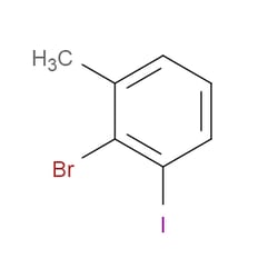 Aobchem&nbsp;2-Bromo-1-iodo-3-methylbenzene |  ≥97% |  CAS 888214-21-9 |  C7H6BrI |  5g