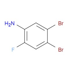 Aobchem&nbsp;4 5-Dibromo-2-fluoroaniline |  ≥97% |  CAS 1000578-14-2 |  C6H4Br2FN |  25g