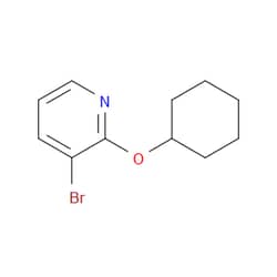Aobchem&nbsp;Pyridine  3-bromo-2-(cyclohexyloxy)- |  ≥95% |  CAS 52200-50-7 |  C11H14BrNO |  5g