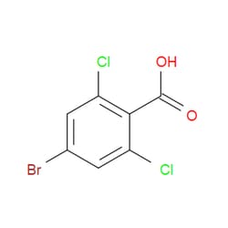 Aobchem&nbsp;4-Bromo-2 6-dichlorobenzoic acid |  ≥97% |  CAS 232275-51-3 |  C7H3BrCl2O2 |  10g