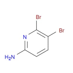 Aobchem&nbsp;5 6-Dibromopyridin-2-amine |  ≥95% |  CAS 89284-11-7 |  C5H4Br2N2 |  10g