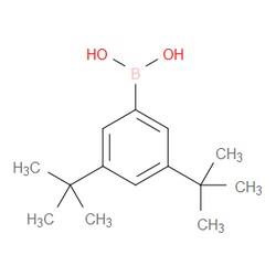 Aobchem&nbsp;3 5-Bis(tert-butyl)phenylboronic acid |  ≥97% |  CAS 197223-39-5 |  C14H23BO2 |  25g