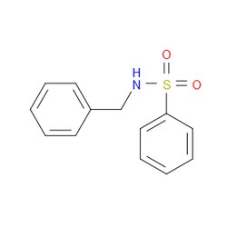 Aobchem&nbsp;N-benzylbenzenesulfonamide |  ≥95% |  CAS 837-18-3 |  C13H13NO2S |  500mg