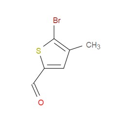 Aobchem&nbsp;2-Bromo-3-methylthiophene-5-carboxaldehyde |  ≥97% |  CAS 189331-47-3 |  C6H5BrOS |  100g